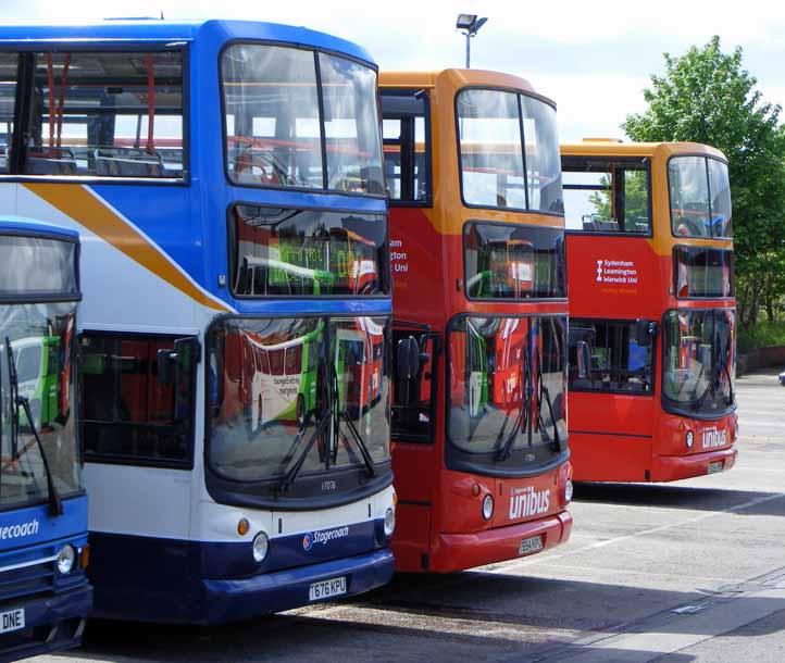 Stagecoach Midlands Dennis Trident Alexander ALX400 17076